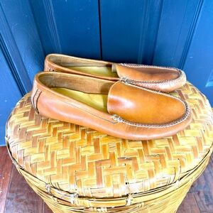 Polo by Ralph Lauren Brown Woodley Driving Loafers Size 9.5 D